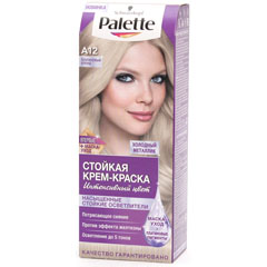 Краска для волос "PALETTE" A12 платиновый блонд 1 шт.(10)