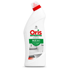 Чистящее средство "GRASS ORIS" WC все в 1 гель для чистки сантехники 750 мл.(12)