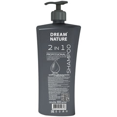 Шампунь "DN" 2 в 1 гиалуроновая кислота/ витаминный комплекс с дозатором 800 мл.(12)