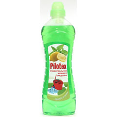 Моющее средство для уборки "PILOTEX" универсальное лимон и мята 1000 мл.(12)