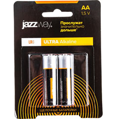 Элемент питания "JAZZWAY ALKALINE ULTRA"  LR06 блистер 2 шт.(10)