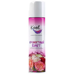 Освежитель воздуха "KOOL" ароматный букет 300 мл.(24)
