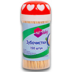 Зубочистки "WIKKY" 150 шт.(1)