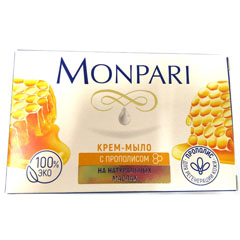 Мыло-крем "MONPARI" с прополисом 100 гр.(36)