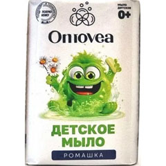 Мыло туалетное "OMOVEA" детское ромашка 90 гр.(56)