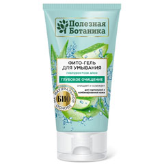 Гель для умывания "ПОЛЕЗНАЯ БОТАНИКА" фито для нормальной и комбинированной кожи туба 150 мл.(18)