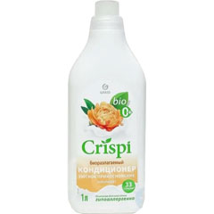 Кондиционер для белья "GRASS CRISPI" концентрат уютное прикосновение 1 л.(8)