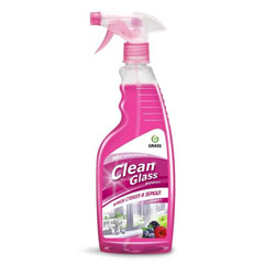 Моющее средство для стекол "GRASS" Clean Glass лесные ягоды курок 600 мл.(8)
